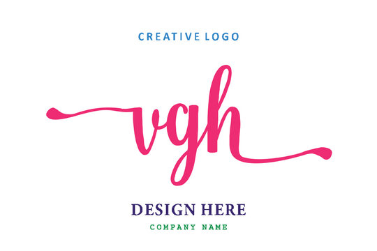 VGH lettering logo is simple, easy to understand and authoritative