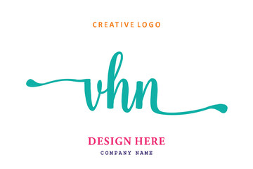 VHN lettering logo is simple, easy to understand and authoritative
