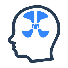 Inflammation or sinus problems icon