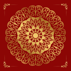 Ornamental Luxury Mandala Design