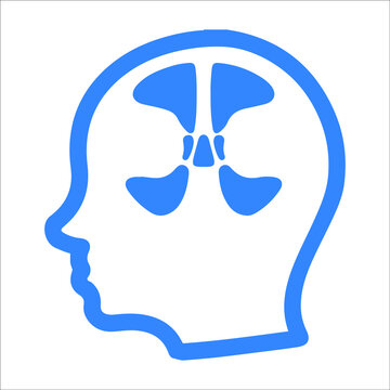 recommend clip art: Inflammation or sinus problems icon