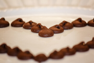 Mini Chocolate Baking Chip Heart 
