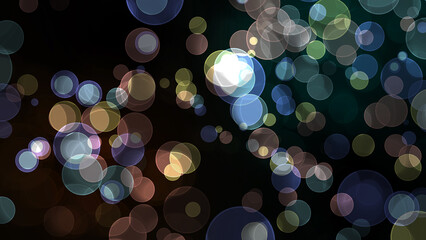 rainbow pastel bubble divine dimension bokeh blur absract red green isolated