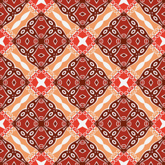 Vector seamless geometric pattern, background for design.