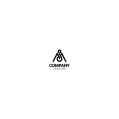 luxury M monogram logo. suitable for industrial companies or businesses, architects, construction, technology, health, entertainment, agriculture, fashion, luxury.