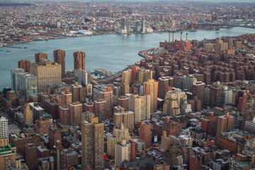 View from the top of a skyscraper in New York City!