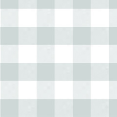 Tartan seamless pattern Plaid vector with pastel gray and white Designs for prints, wallpaper, textiles, tablecloths, checkered backgrounds.