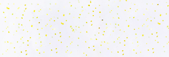 banner golden glitter glitter candy glitter on white background