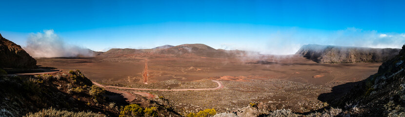 Panorama de la Plaines des sables - Ile de La Réunion