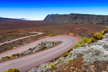 Plaine des Sables, Piton de la Fournaise, Reunion Island