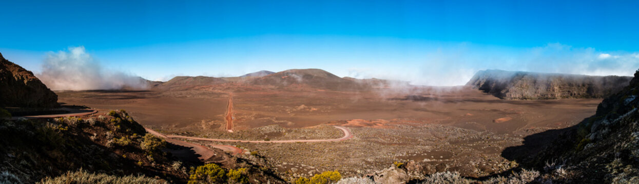 Panorama de la Plaines des sables - Ile de La R&eacute;union