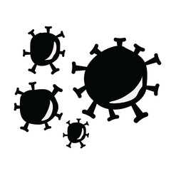 corona virus illustration pattern vector design