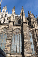 Detail from exterior of Cologne Cathedral