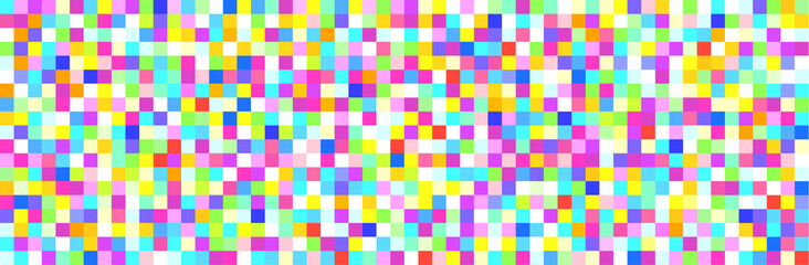 Pixel Pattern - Digital Vector Background