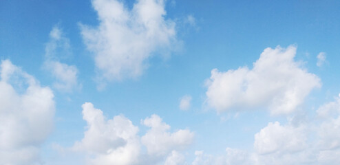 Sky blue background. Sky cloud clear