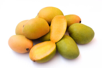 mango isolated on white background