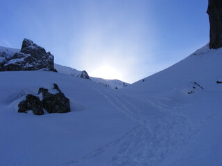 winter mountain landscape