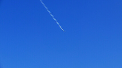 airplane in the sky