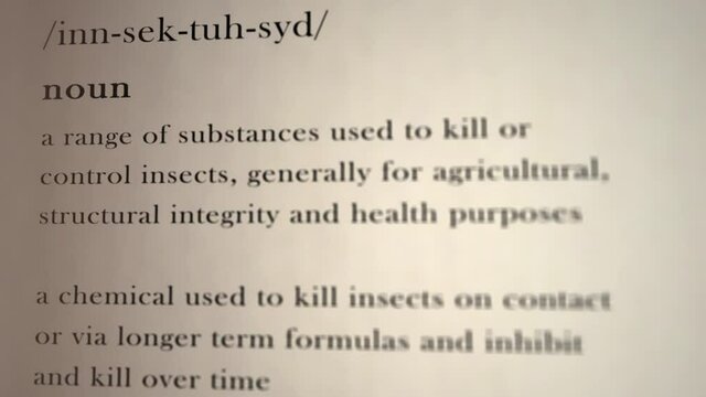 Insecticide Definition