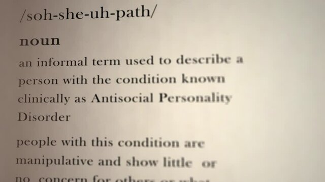 Sociopath Definition