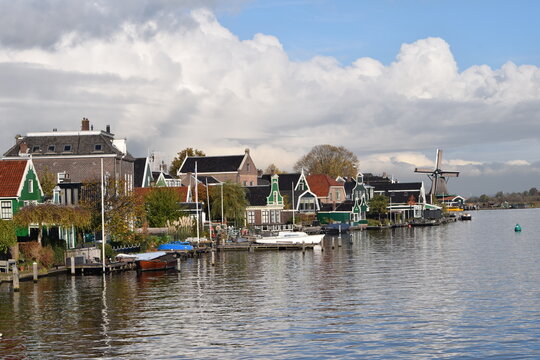 Fischerdorf in Holland