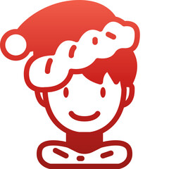 boy gradient icon