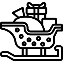 sled line icon