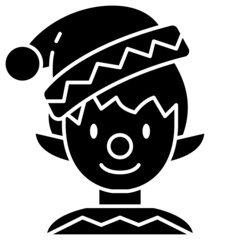 elf solid icon
