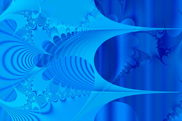 Naklejka premium Abstract Computer generated Fractal design