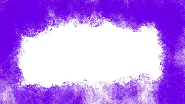 An abstract multicolored grunge border motion graphic background.