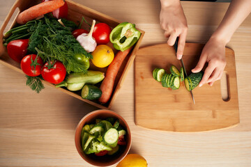slicing vegetables cooking food healthy food kitchen