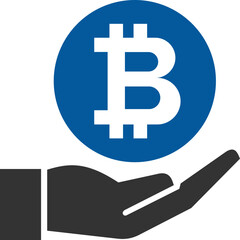 Obraz premium pay with bitcoin