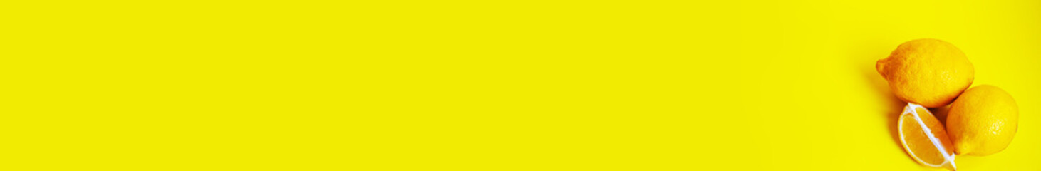 Citric acid on a yellow background. Selective focus.