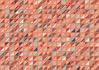 Abstract Geometric Pattern generative computational art illustration