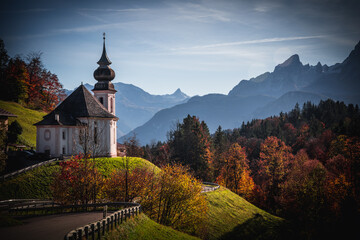 Wallfahrtskirche Maria Gern in Berchtesgaden Bayern