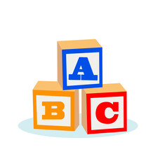 childrens abc letter blocks