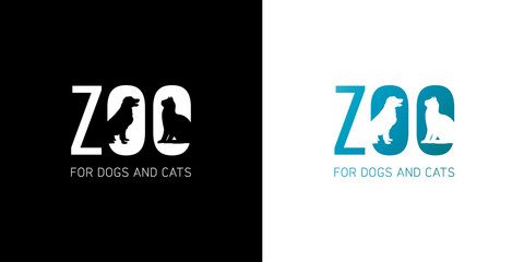 illustration of a logo for a pet store