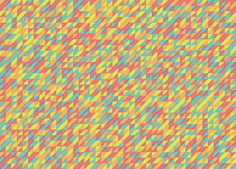 Abstract Geometric Pattern generative computational art illustration