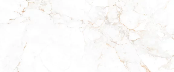 Fototapete Marmor Abstrakter weißer Marmorhintergrund mit brauner und grauer Farbe, natürliche Muster für Designkunstwerke, Steinwandbeschaffenheitshintergrund