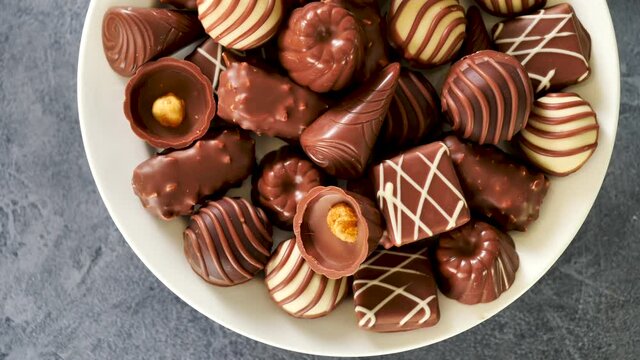 assorted of chocolate