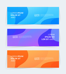 Vector abstract graphic design Banner Pattern background template.