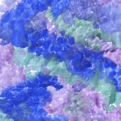 Fototapeta na wymiar Background with blue, green and purple streaks