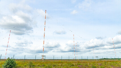 Sendemasten in Brual 