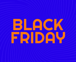 Black Friday Design Vector Holiday illustration advertising 29 November abstract Sale Yellow And Purple