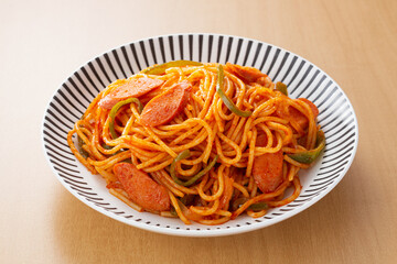 ナポリタン　パスタ　スパゲティ　スパゲティナポリタン