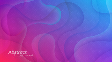 Abstract modern gradient vector background with fluid liquid style.