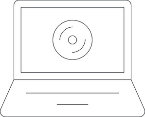 film shooting and production icon printer and electronics