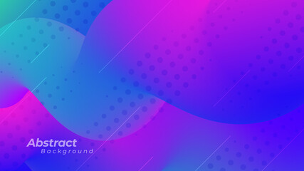 Abstract modern blue and purple gradient vector background.