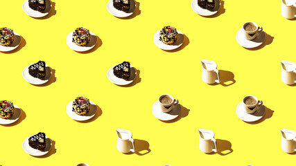 On a light wooden background, a magnifying glass, a pencil, a green plant and a white notebook with text PCB Printed Circuit Board. Business concept