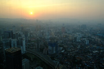 Fototapeta premium view from Petronas